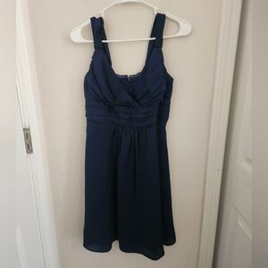 Tevolio Dark Navy Blue Mini Dress Size 2